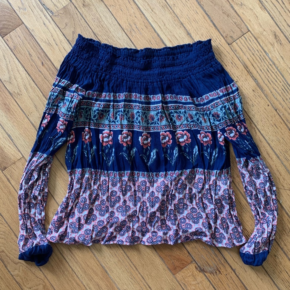 Hollister Floral Blouse